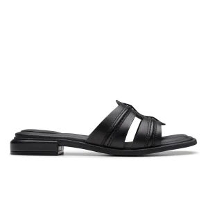 Ariany Mule Black Leather